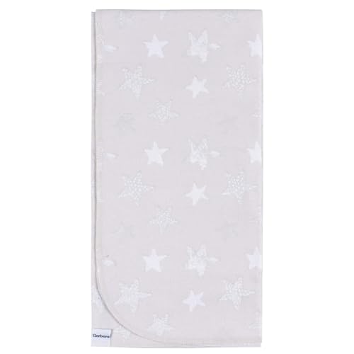 Image of Gerber Unisex Baby 100% Cotton Flannel Receiving Blankets 30x30 Inches (Pack of 16), Celestial, One Size