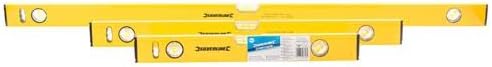 Silverline 119688 Builders Level Set 3pce 400, 600 and 1000 mm, Yellow