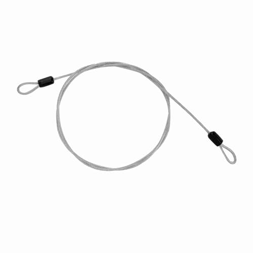 Candado de cable de acero Sonew, color plata miniatura 5