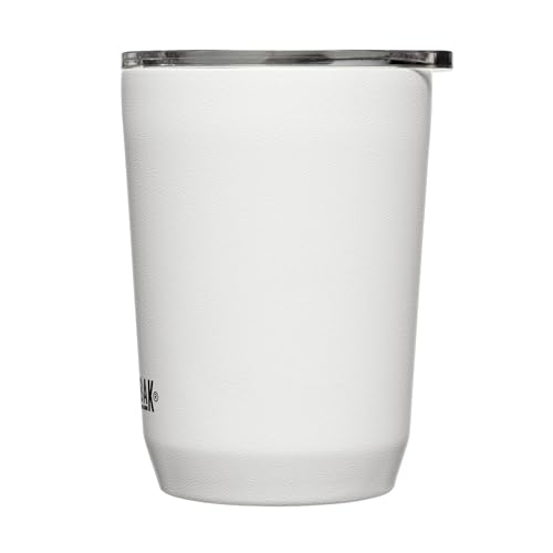 CamelBak Horizon 12 oz Tumbler - Insulated Stainless Steel - Tri-Mode Lid - White