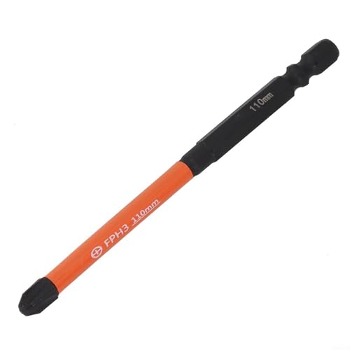 Destornillador Phillips y plano especial de acero aleado con punta magnética y mango aislado para electricistas, PH1 PH2, 65-150 mm (110 mm FPH3)