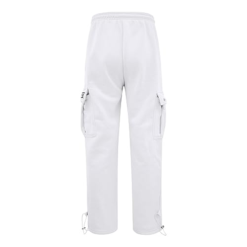 Pantalon en molleton pour homme taille ample doté d'un cordon ajustable - 3