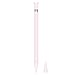 Produktbild Silikon Hülle für Apple Pencil (1.Gen) Case Cover Holder Halter Zubehör Silikonhülle Anti-Rutsch Stift Grip Griff mit Ladekappe Kappe und 2 Pen Spitze Schutzhülle für Apple Pencil 1st Erzeugung (Rosa)