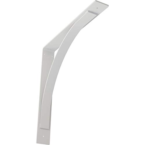 3" W x 22" D x 22" H Morris Steel Bracket, White Primer