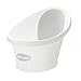 Shnuggle SBP-WGY-EUR Badewanne für Neugeborene bis zu 12 Monate mit Stöpsel am Boden, weiß, Rückenlehne grau - 1,2 kg
