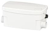 SFA SANIBROY 0016P Schmutzwasserpumpe / Haushaltspumpe SANIDOCHE+ | Kompakte Pumpe speziell für Dusche, Waschbecken und Bidet | Förderdistanz : 55x5m, Wasser 40°, 400 Watt, 220-240 Volt