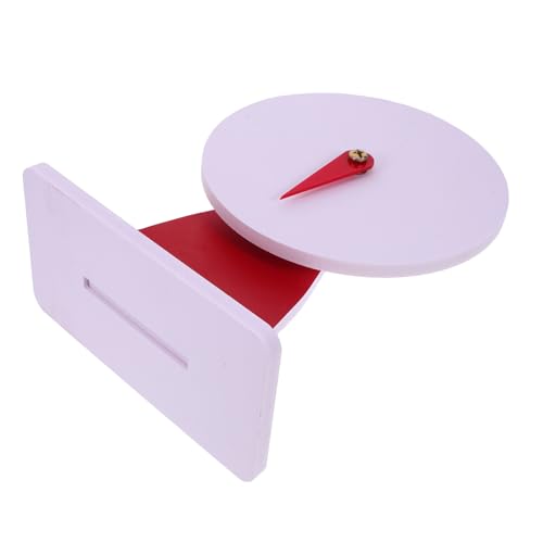 TOPPERFUN Plastic Prize Wheel of Fortune for Adults Boys and Girls Desktop Prize Turntable