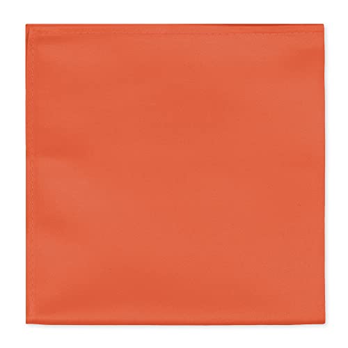 Image of Jacob Alexander Men's Pocket Square Solid Color Handkerchief
