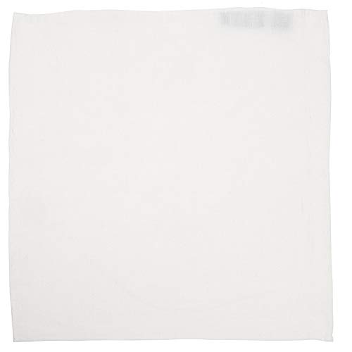 Ox and Bull Trading Company White Linen Pocket Square