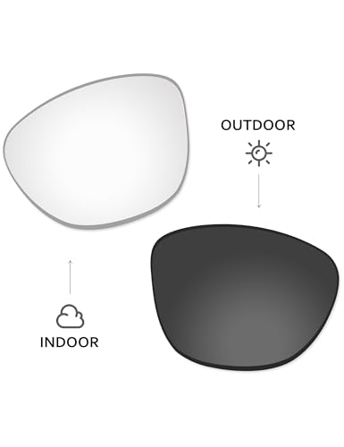 Image of Lenses Replacement for Oakley Frogskins OO9013 55mm Sunglass - Confirm Fit | Scratch Resistant