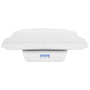 Baby Scale, 2-in-1 Adult/Baby Weight Scale, 22lbs-220lbs Digital Infant Weight Scale, USB/Battery-Operated Infant Scale for Height and Weight, Baby Scale