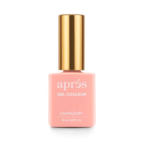 APRS Gel Color Nail Polish 15 ml Burn Baby Burn Collection No Wipe Highly Pigmented Medium Viscosity Formula with Brush-X Nail Art Brush - Salon Quality | 2024 Edition (260 - Savanna Sun)