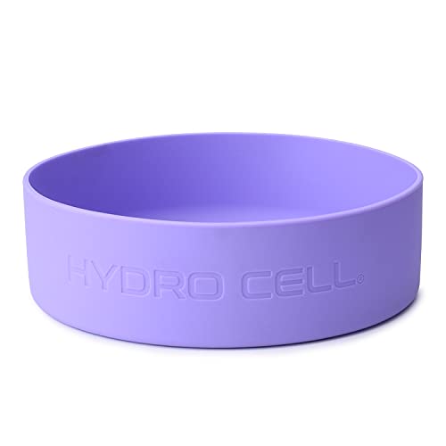 HYDRO CELL Schützender Silikon-Stiefel für isolierte Wasserflaschen mit einer Größe von 1,2 l, 907 ml, 680 ml, 510 ml, 400 ml Edelstahl, rutschfeste Hülle, untere Stiefel (Lavendel, 1,8 l 4,4 g ) Cover