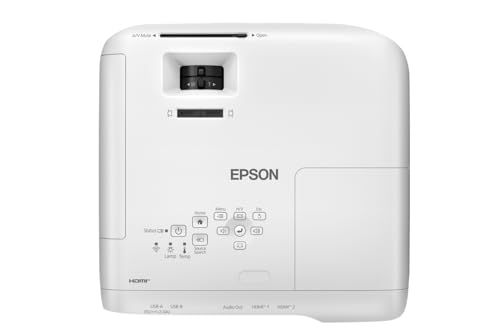 Image of EPSON Powerlite FH54+, Video Projector, White