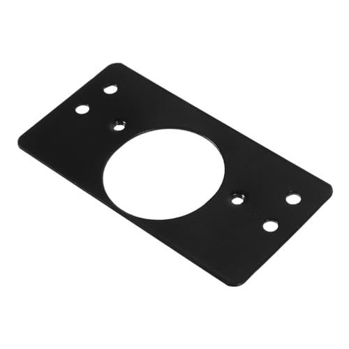 KONTONTY 2pcs Cabinet Door Hinge Repair Plates Stainless Steel Thickening for Easy Installation Fixing