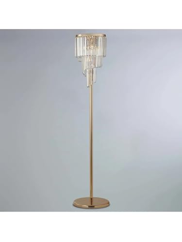 Piantana classica lusso in cristallo 3 luci luxury design swarovsky lgt 225.