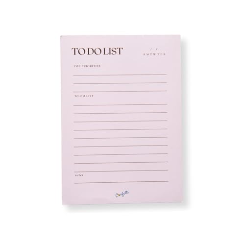 Image of A6 Notepads with 90 GSM Premium Paper | 96 Tearable Pages - Compact Daily Planner for Notes | To-Do Lists, Office, School & Personal Organization (Today's Agenda)