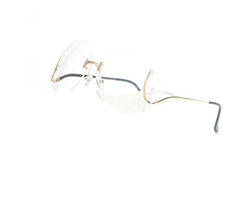Image of mincl /unique Design Rimless Sunglasses Clear and Color With Box