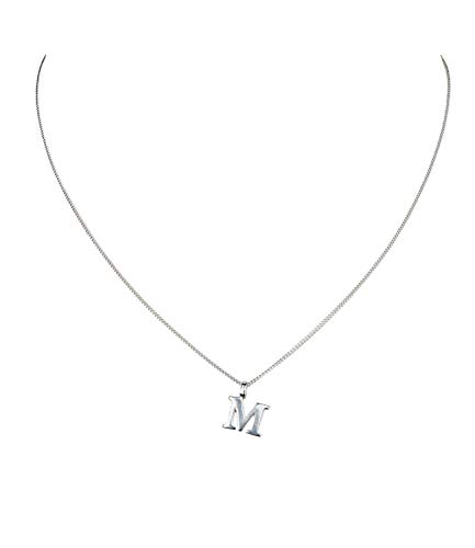 Preisvergleich Produktbild TOSH Filigrane Buchstabenkette aus 925er Silber - M (451-441)