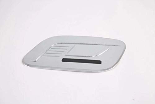 Chrome Car Fuel Gas Tank Cap Cover Gas Door Cover Trim Emblems Compatible For Kia Seltos 2020-2021-2022-2023