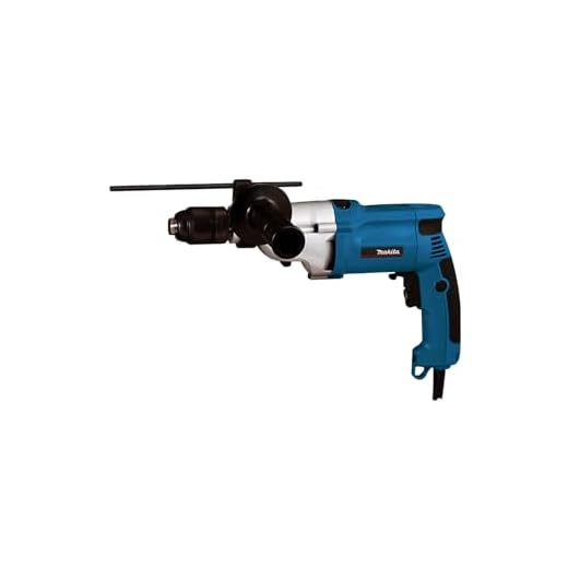 Makita HP2051 - Taladro Percutor 720W 2.5 Kg 1200-2900 Rpm Portabrocas Auto + Maletin