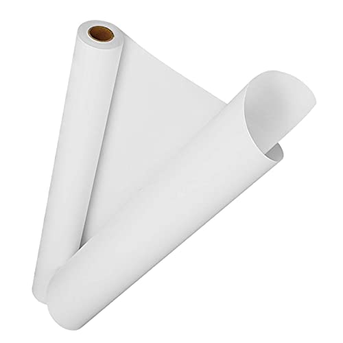 Trintion Drawing Paper Roll 10m White Arts Paper Roll Easel Paper Roll Art Paper Roll Painting Sketching Paper 10m x 46cm(393'' X 18'')