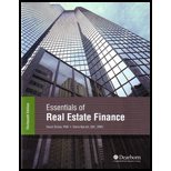 Essentials of Real Estate Finance (Thirteenth Edition) 13th (thirteenth) Edition by David Sirota, Doris Barrell [2012]