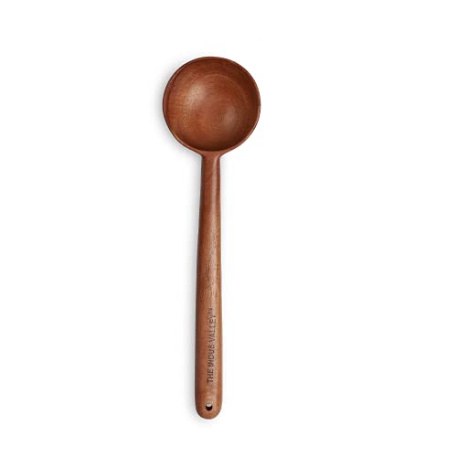 The Indus Valley Wooden Round Spoon Flip/Spatula/Ladle for Cookin...