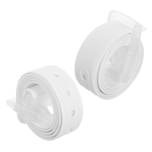 Cinturones de silicona impermeables y ajustables para jugar al golf sin rigidez pack de 2