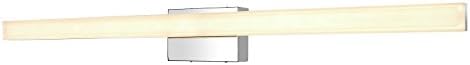 mirrea 48in Modern LED Vanity Light for Bathroom Lighting Dimmable 46w Warm White