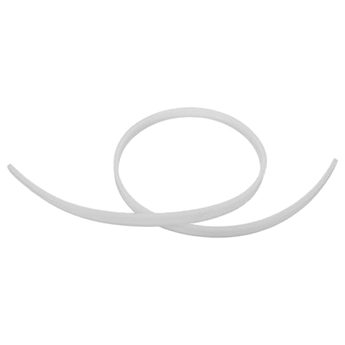 Mobestech Cubierta para Tira de LED 15 Mm Canal Difusor de Luz Flexible de Pvc Blanco Protector para Canal de Luz LED Curva Difusor para Interiores para Iluminación