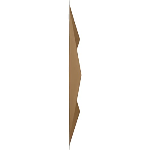 Panel decorativo 3D de pared Ekena Millwork Kent dorado 30x30 cm 4