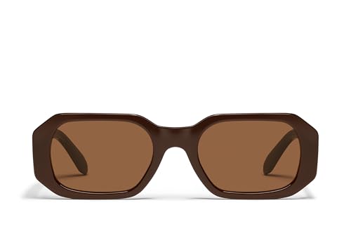 Image of Quay - Womens Sunglasses, Polarized Square Lenses with UV Protection (Vibe Check)