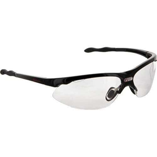 Wilson Nvue Eyeguard lunettes sport de raquette noires avec verres incassables