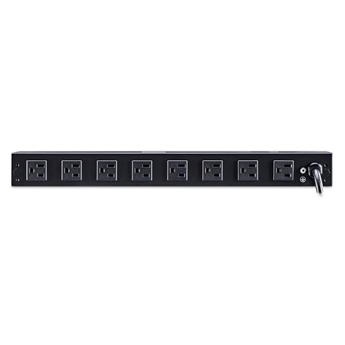 image for CyberPower RKBS15S4F8R Rackbar Surge Protector, 120V/15A, 12 Outlets, 