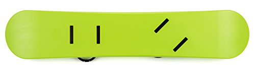 Lucky Bums Kids Beginner Plastic Snowboard, 95cm, Green - Thumbnail 6
