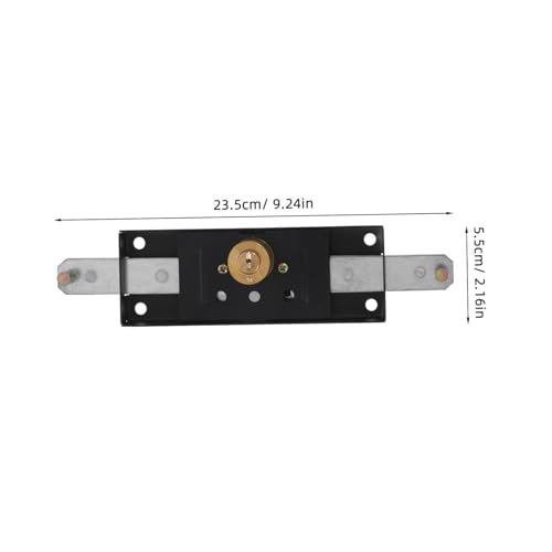 Serrure de porte en fer robuste anti-effraction pour grand garage