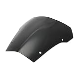 Moto Déflecteur Vent pour XTX pour XT 660 X pour Xt660 R 2004 2016 pour XT660R Pare Brise Déflecteur De Vent Compteur Kilométrique Visière Accessoires Moto(Black)