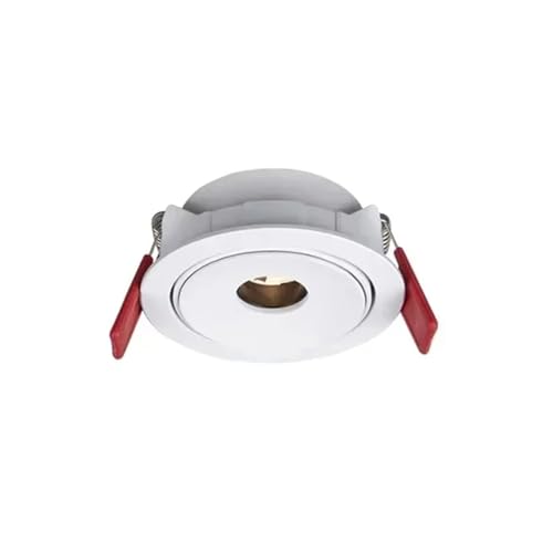 Foco downlight LED COB empotrable blanco de 7W regulable con luz neutra para techos y armarios 2