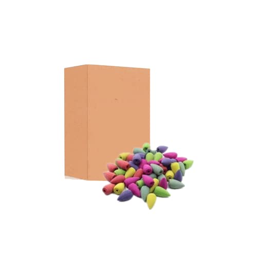 Borang Backflow Incense Burner Ceramic Women Backflow Incense Burner Incense Burner Home Decor Gift Incense Holders Come With 30 Pcs Incense (Style 1) #TOP3