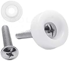 2 x HEADBOARD BOLTS SCREWS AND 2 x WASHERS FIXINGS FOR DIVAN BED (2 x BOLTS AND 2 x WASHERS)