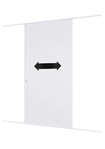 Preisvergleich Produktbild pro insect Alu Insektenschutz-Schiebetür PRO 120x240cm, weiß