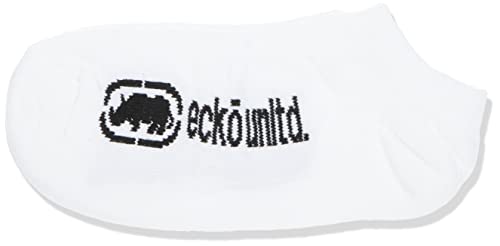 Kit C/ 3 Pares de Meias Invisível Algodão, Masculino, Ecko , Branco/ Preto/ Mescla, 39-44, B326801