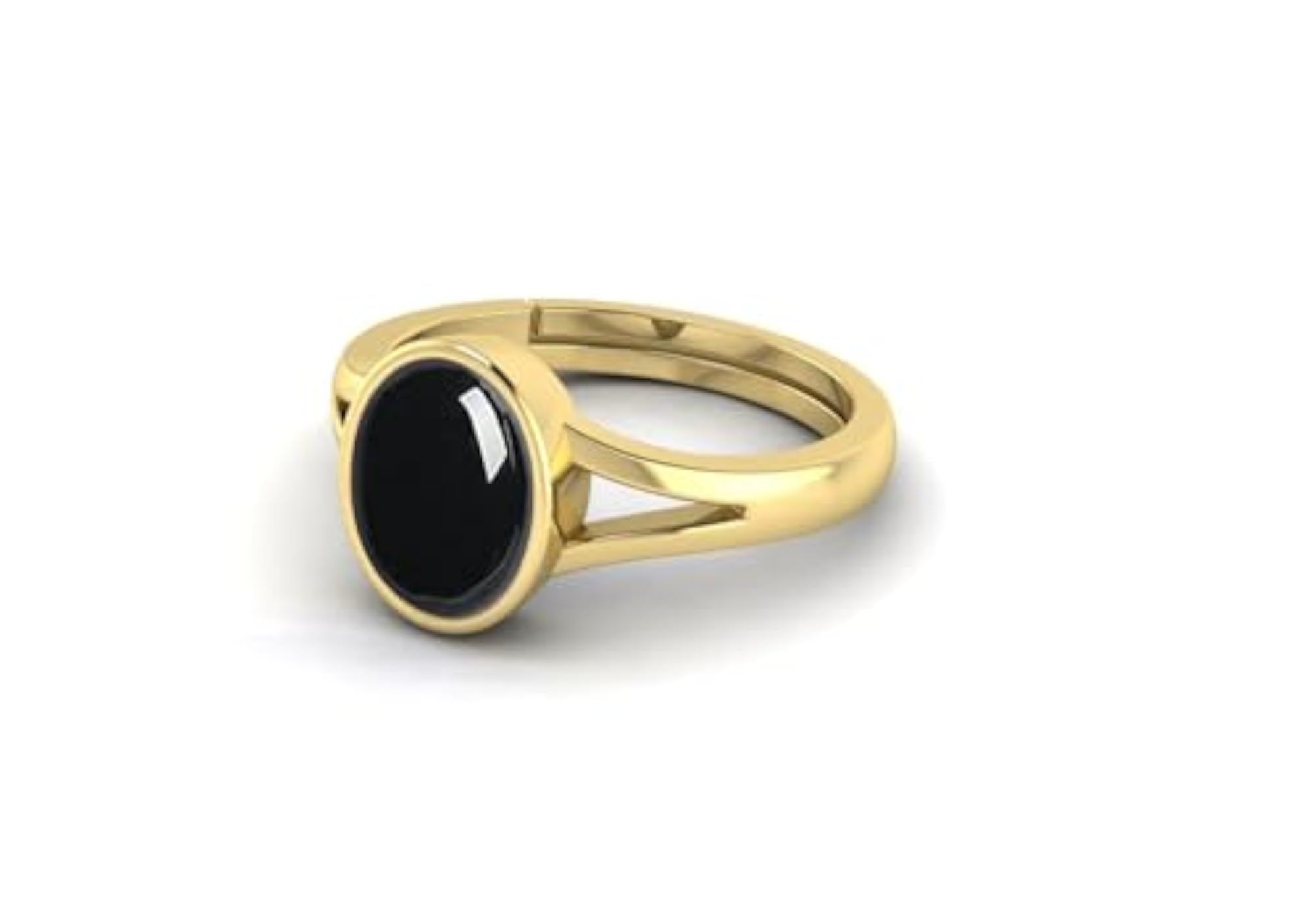 15.25 Ratti Sulemani Hakik Adjustable Ring, Silver Plated
