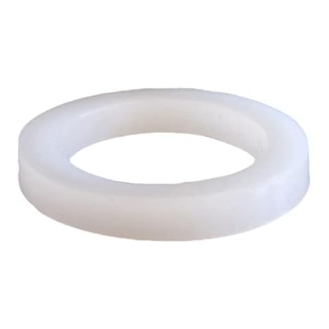 Fitschenringe aus Kunststoff | 10,2mm x 15,0mm | keine Abriebspuren | Für Zimmertüren | 6x 1mm & 6x 2mm (12 Stück) Cover