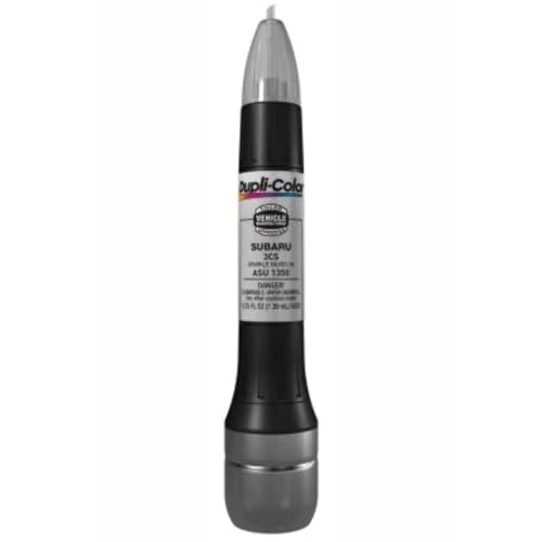 Dupli-Color ASU1350 Metallic Sparkle Silver Subaru Exact-Match Scratch Fix All-in-1 Touch-Up Paint - 0.5 oz.