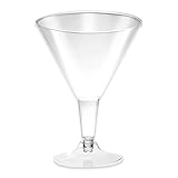 Disfruta de tus cócteles con estas copas perfectas para tu terraza o jardín por su resistencia.