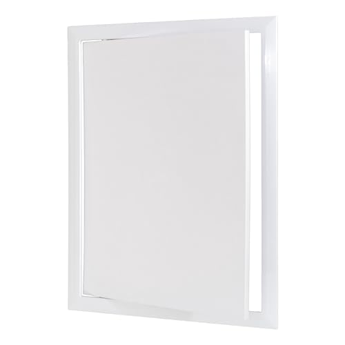 EVECS Revisionsklappe mit Griff, Revisionstür, Zugangstür 40 x 50 cm, weiß