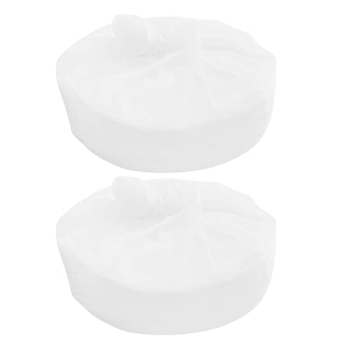 Milisten Funda para Sillón Puff sin Relleno 2 Piezas, Forro Interior Grande 120x130 Cm, Tejido de Malla Transpirable Color Claro, Funda Interior Extraíble para Sala de Estar y Dormitorio