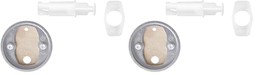 Tesa Power.Kit BK20, Adhésif Replacement Kit Fixation Murale Sans Perçage, Compatible Avec Tesa Ekkro, Luup, Klaam, Smooz Diamètre 41 mm, Hauteur 8 mm (Lot de 2)